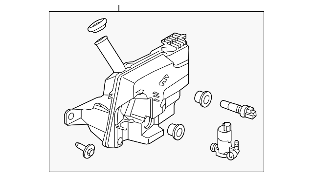 CV6Z-17618-B Деталь RESERVOIR ASSY