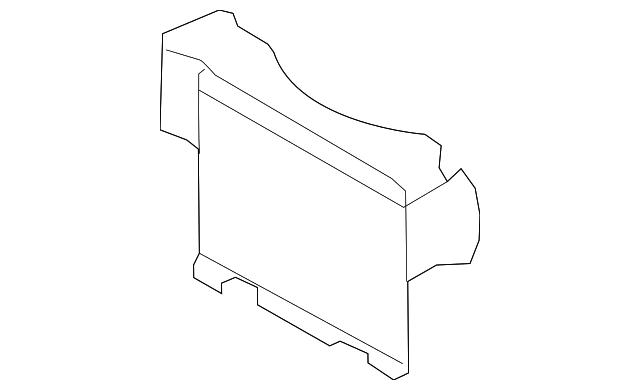 955-575-572-50 Деталь AIR DUCT, RIGHT