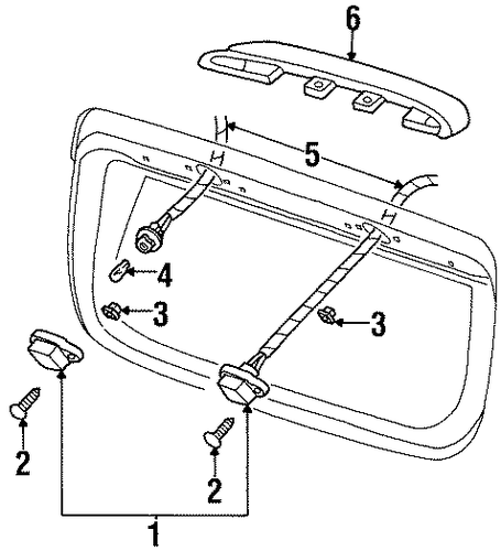 Windstar LICENSE LAMPS