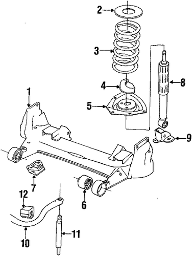 XJS CROSSMEMBER