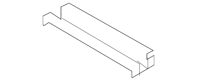 LR037625 Деталь REAR FLOOR PAN BRACE