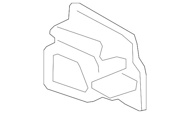 LR046805 Деталь BUMPER BRACKET, RIGHT