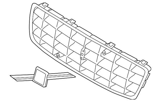 9190985 Деталь GRILLE ASSY