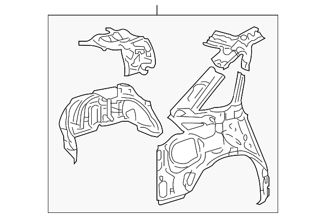8G1Z-5427791-A Деталь INNER PANEL, LEFT