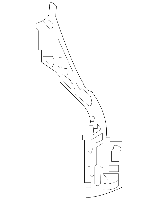 5G1Z-5428408-AA Деталь REINFORCEMENT, RIGHT
