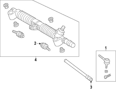 STEERING/STEERING GEAR & LINKAGE for 2015 Scion iQ #2
