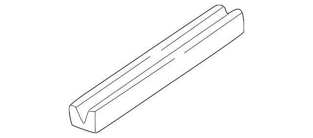 9151369 Деталь DRIP MOLDING SUPPORT, RIGHT