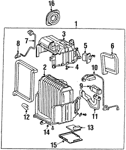 HVAC/BLOWER MOTOR & FAN for 1999 Toyota Celica #2