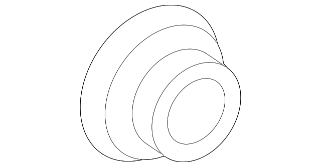 -W520216-S442 Деталь FRONT INSULATOR NUT, LEFT
