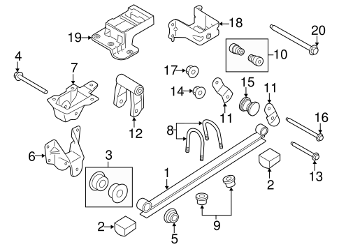 Rear Suspension/Rear Suspension for 2015 Ford Transit-350 HD #2