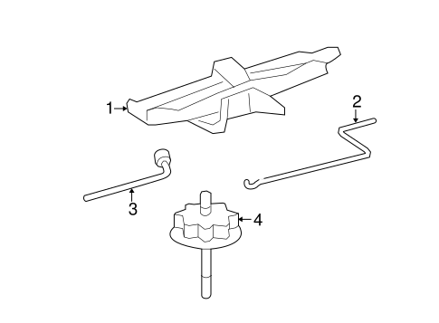 BODY/JACK & COMPONENTS for 2015 Toyota Corolla #1