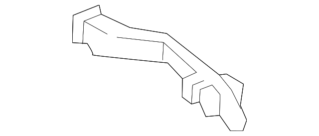 31366412 Деталь FLOOR DUCT, RIGHT
