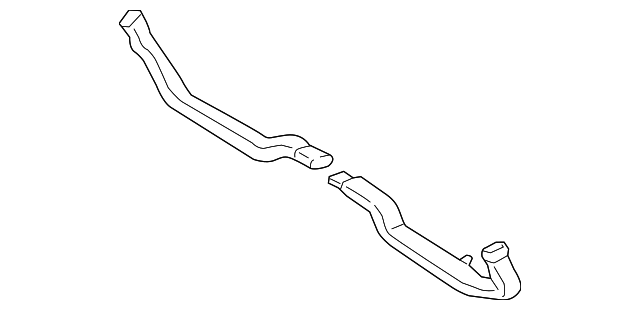 31369404 Деталь REAR DUCT, LEFT