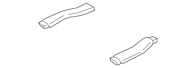 31449246 Деталь REAR DUCT, LEFT