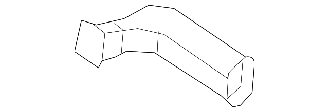 31393357 Деталь OUTER DUCT, LEFT