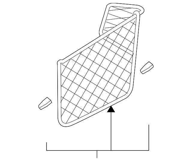 30721703 Деталь CARGO NET, LEFT