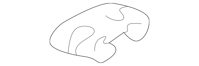 4468179 Деталь HEADLAMP ASSY RETAINER, LEFT