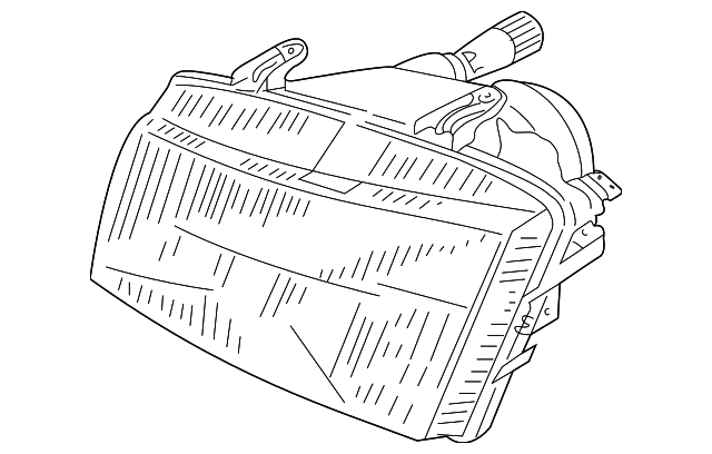 5288956 Деталь HEADLAMP LENS, LEFT