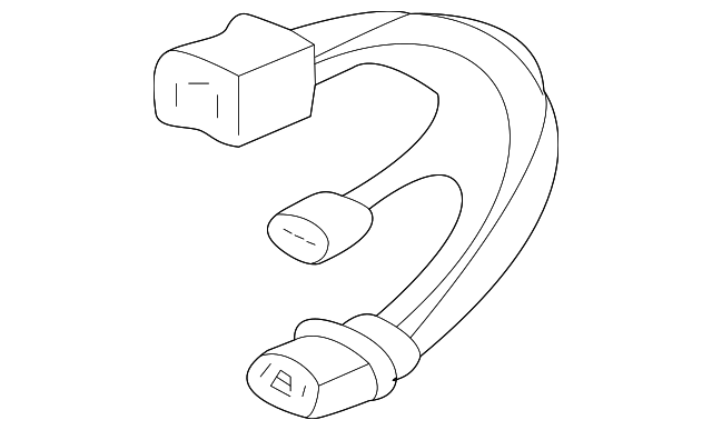 4468245 Деталь HARNESS, LEFT