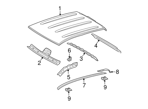 BODY/ROOF & COMPONENTS for 2011 Toyota Tundra #2