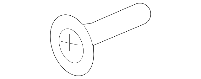 12848039 Деталь SIDE MARKER LAMP SCREW, RIGHT