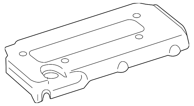 19185233 Деталь ENGINE COVER