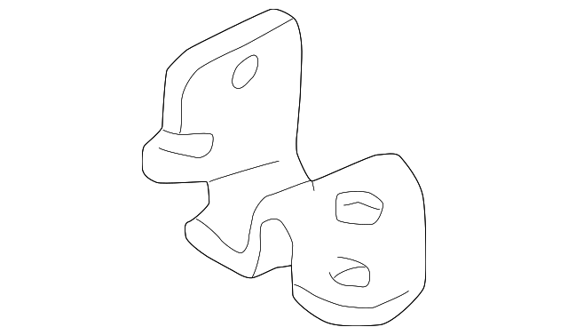 30858361 Деталь SIGHT SHIELD REAR BRACKET