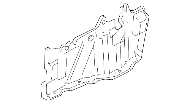 30889649 Деталь SIDE PANEL, LEFT