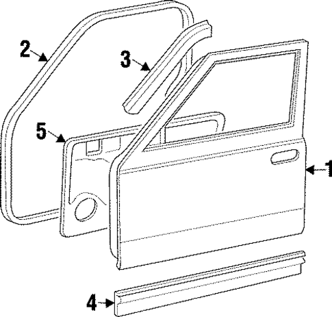 Cherokee DOOR & COMPONENTS 2