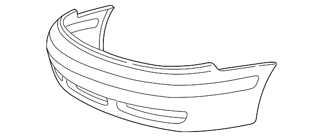 32016198 Деталь BUMPER COVER