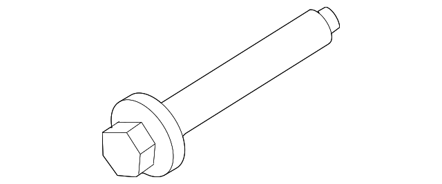 2003-2005 Lincoln Aviator Shock Bolt -W707900-S439 2003-2005 Lincoln Aviator Shock Bolt -W707900-S439