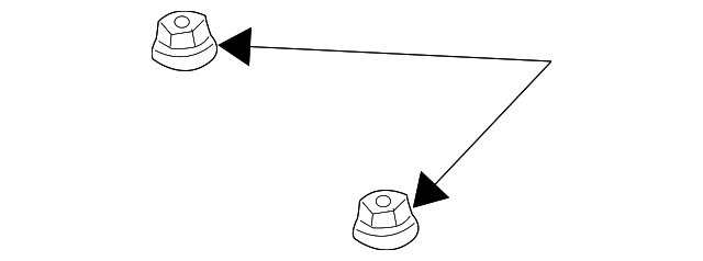 4087664 Деталь WATER DEFLECTOR NUT