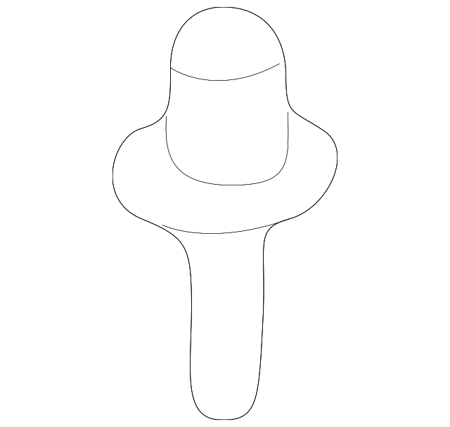 5121041 Деталь INNER COVER RIVET, LEFT