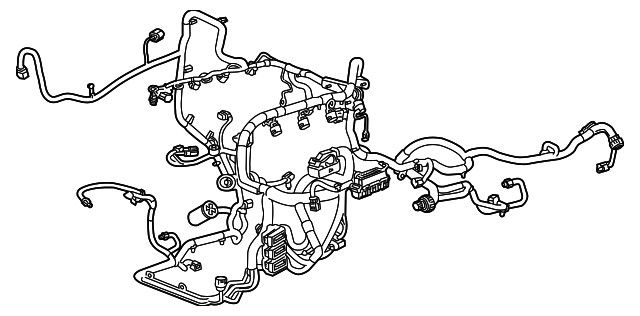 23400220 Деталь ENGINE HARNESS