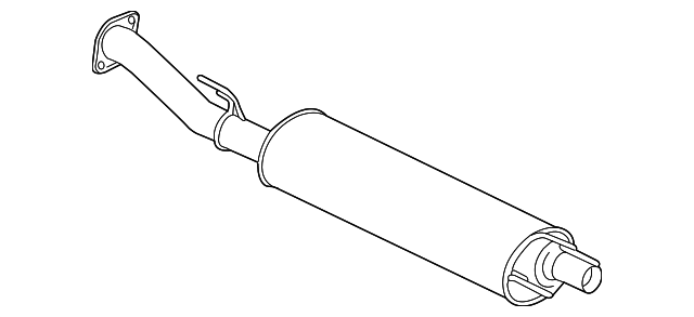 CK4Z-5230-E Деталь MUFFLER & PIPE