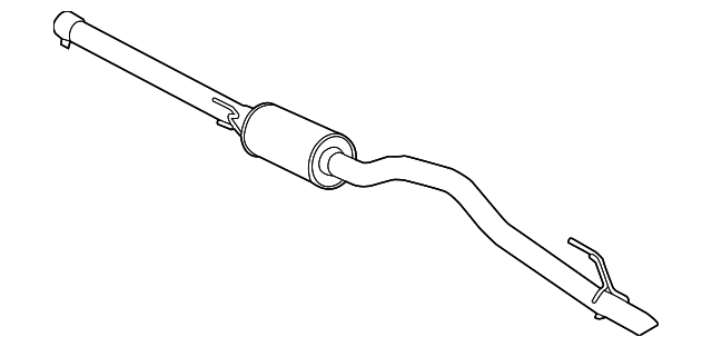 CK4Z-5202-S Деталь EXHAUST PIPE
