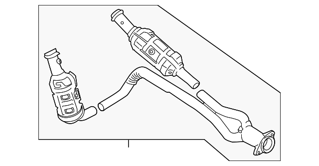 CK4Z-5F250-C Деталь CATALYTIC CNVRTR