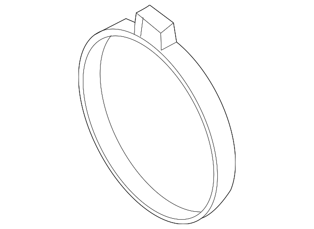 999-512-781-01 OUTER BOOT CLAMP, RIGHT