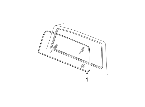 Body/Glass & Hardware - Back for 2006 Ford F-150 #2