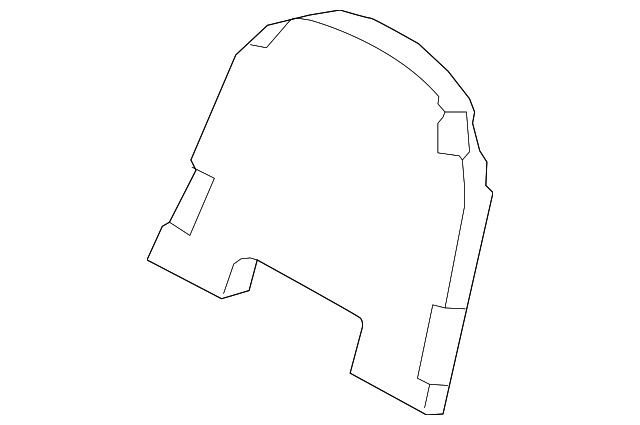 991-521-897-00 UPPER PAD, LEFT