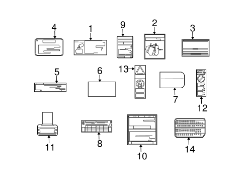 BODY/LABELS for 2007 Toyota FJ Cruiser #1
