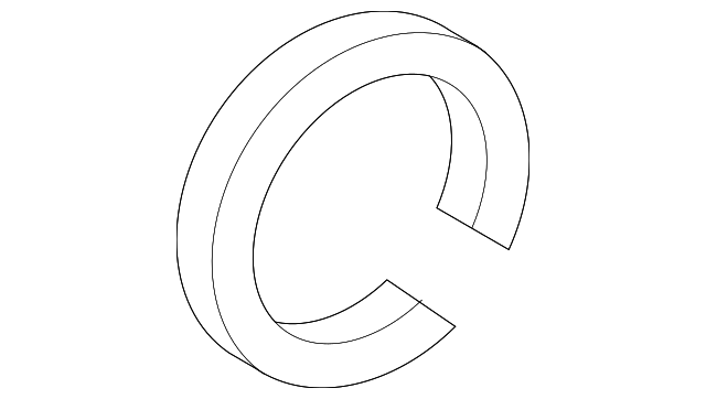 AA8Z-3B498-A Деталь AXLE NUT RETAINER CLIP, LEFT
