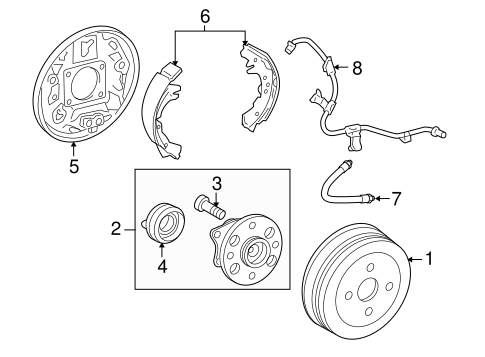 CLUTCH/HYDRAULIC SYSTEM for 2008 Scion xD #1