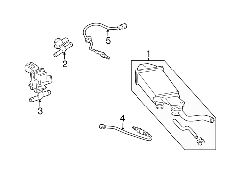 ELECTRICAL/POWERTRAIN CONTROL for 2004 Scion xB #2