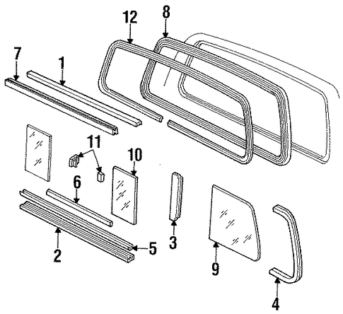 Ranger GLASS & HARDWARE - BACK