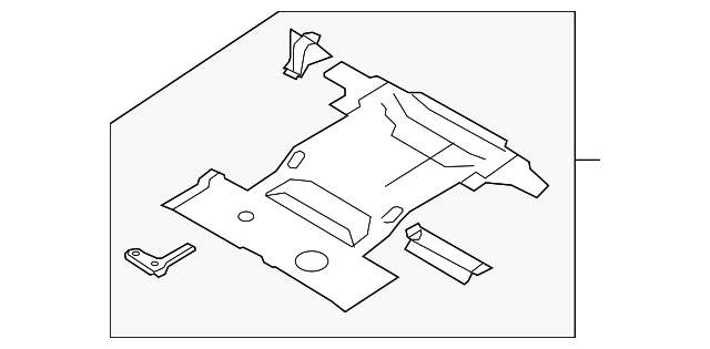 7T4Z7811215A Деталь FLOOR PAN ASSY