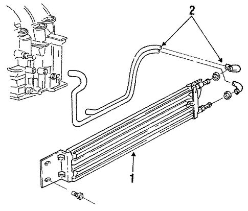 New Yorker TRANS OIL COOLER
