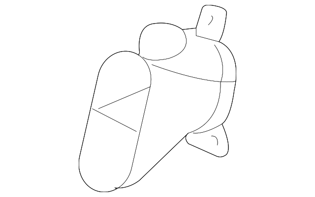 15836190 Деталь OUTLET DUCT, RIGHT