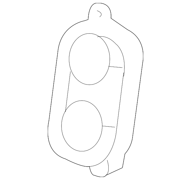 10307791 Деталь CENTER DUCT RETAINER