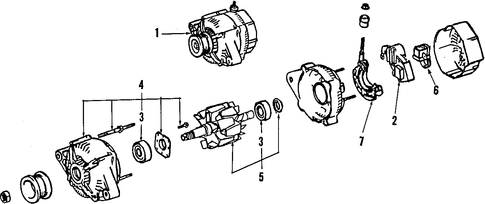 ELECTRICAL/ALTERNATOR for 2002 Toyota Corolla #2